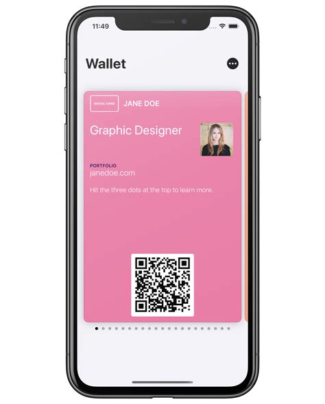 apple wallet business card nfc|digital card for apple wallet.